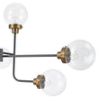 Load image into Gallery viewer, Farmhouze Light - Modern Sputnik Seeded Glass Globe Island Pendant Chandelier - Chandelier - 47 in -