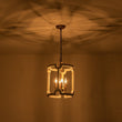 Load image into Gallery viewer, Farmhouze Light - OpenBox - Farmhouse Wood Cylinder Drum Pendant Light - Pendant -
