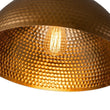 Load image into Gallery viewer, Farmhouze Light - OpenBox - Industrial 1 - Light Hammered Oversized Metal Dome Pendant - Chandelier - Dark Silver - 23in