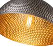 Load image into Gallery viewer, Farmhouze Light - OpenBox - Industrial 1 - Light Hammered Oversized Metal Dome Pendant - Chandelier - Dark Silver - 23in