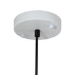 Load image into Gallery viewer, Farmhouze Light - OpenBox - Modern Farmhouse Oversized Dome Pendant - Chandelier - White - 15 in. - M