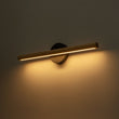 Load image into Gallery viewer, Farmhouze Light - Rustic Dimmable LED Adjustable Linear Pine Vanity Wall Lamp - Wall Sconce - 2 Units -