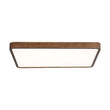 Load image into Gallery viewer, Farmhouze Light - Rustic Walnut Wood Dimmable LED Rectangle Ceiling Light - Ceiling Light - 23.6 In -