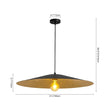 Load image into Gallery viewer, Farmhouze Light - Scandinavian Oversized Iron Shallow Dome Pendant Light - Chandelier - L - 31.5 in -