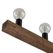 Load image into Gallery viewer, Farmhouze Light-Simple Wide Linear Wood Kitchen Island Pendant-Chandelier-5 Bulbs-