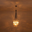 Load image into Gallery viewer, Farmhouze Light - Statement Cluster Bubble Hammered Glass Globe Chandelier - Chandelier - 5 Bulbs -
