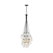 Load image into Gallery viewer, Farmhouze Light - Statement Cluster Bubble Hammered Glass Globe Chandelier - Chandelier - 5 Bulbs -