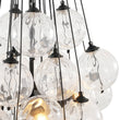Load image into Gallery viewer, Farmhouze Light - Statement Cluster Bubble Hammered Glass Globe Chandelier - Chandelier - 5 Bulbs -