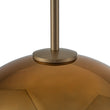 Load image into Gallery viewer, Farmhouze Light - Stylish 3 - Light Gradient Glass Globe Pendant Light - Chandelier - Gold Tone -