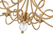 Load image into Gallery viewer, Farmhouze Light - Traditional Luxury Brass 6 - Light Candle Chandelier - Chandelier - Brass -