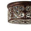 Load image into Gallery viewer, Farmhouze Light - Vintage Copper Luxe Crystal Drum Cage Flush Mount - Ceiling Light - Copper -