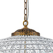 Load image into Gallery viewer, Farmhouze Light - Vintage Luxe Brass Crystal Orb Chandelier - Chandelier - 1 - Light -