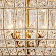 Load image into Gallery viewer, Farmhouze Light - Vintage Luxe Brass Crystal Orb Chandelier - Chandelier - 1 - Light -
