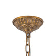 Load image into Gallery viewer, Farmhouze Light - Vintage Luxe Brass Crystal Orb Chandelier - Chandelier - 1 - Light -