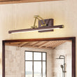 Load image into Gallery viewer, Farmhouze Light - Walnut Grain Dimmable LED Linear Adjustable Vanity Wall Sconce - Wall Sconce - Walnut - 1 Pack -