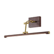 Load image into Gallery viewer, Farmhouze Light - Walnut Grain Dimmable LED Linear Adjustable Vanity Wall Sconce - Wall Sconce - Walnut - 2 Pack -