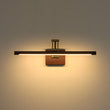 Load image into Gallery viewer, Farmhouze Light - Walnut Grain Dimmable LED Linear Adjustable Vanity Wall Sconce - Wall Sconce - Walnut - 2 Pack -