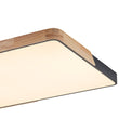 Load image into Gallery viewer, Farmhouze Light - Wood Rectangle LED Ceiling Light - Ceiling Light - Grey -