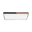 Load image into Gallery viewer, Farmhouze Light - Wood Rectangle LED Ceiling Light - Ceiling Light - Grey -