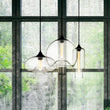 Load image into Gallery viewer, 3-Light Elegant Glass Shade Pendant Light