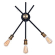 Load image into Gallery viewer, Farmhouse 3-Light Black Wall Sconce