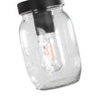 Load image into Gallery viewer, Farmhouse Glass Mason Jar Linear Pendant Light