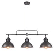 Load image into Gallery viewer, Industrial Kitchen Linear Pot Lid Pendant Light