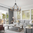 Load image into Gallery viewer, Industrial Retro Hemp Rope Pendant Light