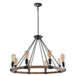 Load image into Gallery viewer, Industrial Retro Hemp Rope Pendant Light