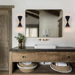 Load image into Gallery viewer, Mid Century 2-Light Cone Wall Sconce