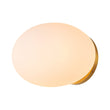Load image into Gallery viewer, Farmhouze Light-1-Light Aged Brass Simple Oval Globe Wall Light-Wall Sconce-Aged Brass-