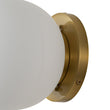 Load image into Gallery viewer, Farmhouze Light-1-Light Aged Brass Simple Oval Globe Wall Light-Wall Sconce-Aged Brass-