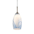 Load image into Gallery viewer, Farmhouze Light-1-Light Mini Glass-bonded Mica Pendant Light-Pendant-1-Light-Blue