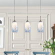 Load image into Gallery viewer, Farmhouze Light-1-Light Mini Glass-bonded Mica Pendant Light-Pendant-1-Light-Gray