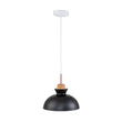 Load image into Gallery viewer, Farmhouze Light-1-Light Nordic Kitchen Metal Dome Pendant Light-Pendant-Black-1-Light