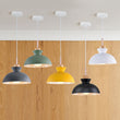 Load image into Gallery viewer, Farmhouze Light-1-Light Nordic Kitchen Metal Dome Pendant Light-Pendant-Black-1-Light