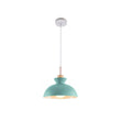 Load image into Gallery viewer, Farmhouze Light-1-Light Nordic Kitchen Metal Dome Pendant Light-Pendant-Cyan-1-Light
