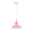 Load image into Gallery viewer, Farmhouze Light-1-Light Nordic Kitchen Metal Dome Pendant Light-Pendant-Pink-1-Light