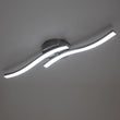 Load image into Gallery viewer, Farmhouze Light-2-Light Curved Linear Dimmable LED Ceiling Wall Light-Wall Sconce-Nickel-