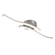 Load image into Gallery viewer, Farmhouze Light-2-Light Curved Linear Dimmable LED Ceiling Wall Light-Wall Sconce-Nickel-