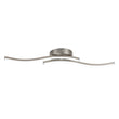 Load image into Gallery viewer, Farmhouze Light-2-Light Curved Linear Dimmable LED Ceiling Wall Light-Wall Sconce-Nickel-