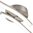 Load image into Gallery viewer, Farmhouze Light-2-Light Curved Linear Dimmable LED Ceiling Wall Light-Wall Sconce-Nickel-