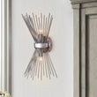 Load image into Gallery viewer, Farmhouze Light-2-Light Sputnik Sunburst Wall Sconce Brass Nickel-Wall Sconce-Nickel-