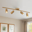 Load image into Gallery viewer, Farmhouze Light-4-Light Adjustable Gold Ceiling Track Light-Ceiling Light-Gold-