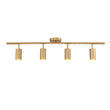 Load image into Gallery viewer, Farmhouze Light-4-Light Adjustable Gold Ceiling Track Light-Ceiling Light-Gold-