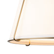 Load image into Gallery viewer, Farmhouze Light-4-Light Linen Drum Semi Flush Ceiling Light-Ceiling Light-Brass-