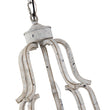 Load image into Gallery viewer, Farmhouze Light-5-Light Antique White Candle Style Lantern Chandelier -Chandelier--