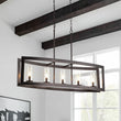 Load image into Gallery viewer, Farmhouze Light-5-Light Oiled Rubbed Bronze Oval Kitchen Island Pendant-Chandelier-Oiled Rubbed Bronze-