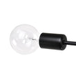Load image into Gallery viewer, Farmhouze Light-8-Light Semi Flush Sputnik Light-Ceiling Light-Black-