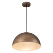 Load image into Gallery viewer, Farmhouze Light-Antique Gold-Silver Oversized Dome Pendant Light-Chandelier-15in-
